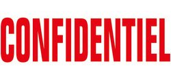 Tampon encreur Colop Printer 20 formule "Confidentiel"
