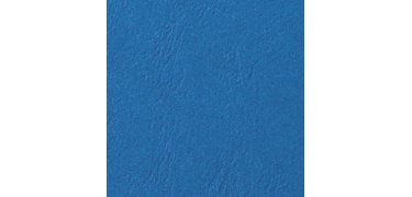 Leather grain binding cover, A4, 250 g/m², blue