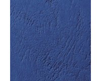 Couverture de reliure grain cuir, A4, bleu royal