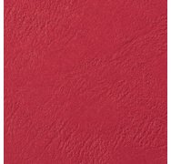 Couverture de reliure Grain cuir, A4, 250 g/m2, rouge
