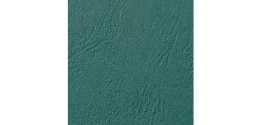 Couverture de reliure grain cuir, A4, vert foncé