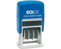 Tampon dateur Mini Dater S120, mois en lettres, FR