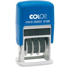 Tampon dateur Mini Dater S120, mois en lettres, FR