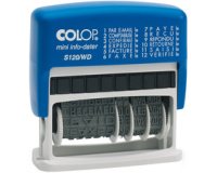 Tampon à formules Mini Dater S120/WD, avec date, FR