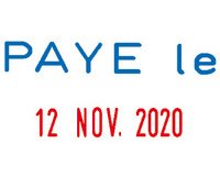 Tampon dateur Mini Dater S160 L1 'RECU le', FR