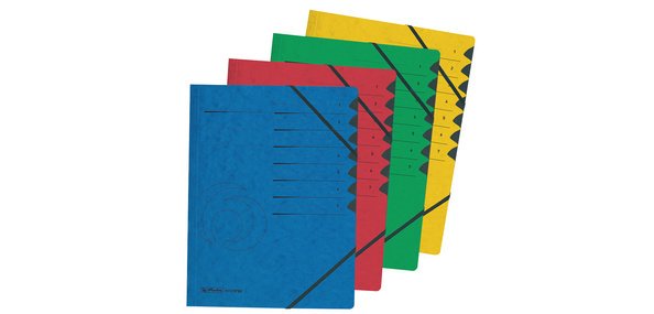 Easyorga sorter, A4, cardboard, 7 compartments