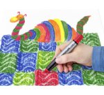 Craie gel, étui de 6 en carton