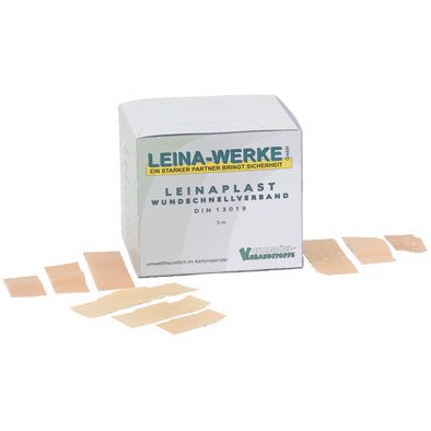 LEINA kit de pansement, 10 x 6 cm, élastique, blanc