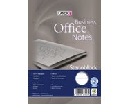 Bloc sténo A5, 40 feuilles, avec lignes moyennes