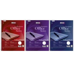 Bloc à spirale 'Business Office Notes', A4, recouvert