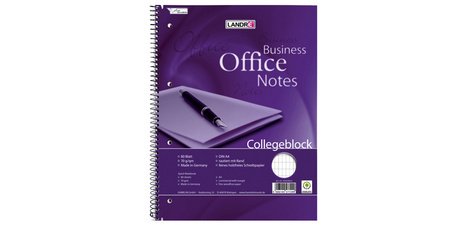 Spiralblock 'Business Office Notes', A4, kariert,