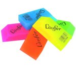 Gomme en plastique translucide, assorti