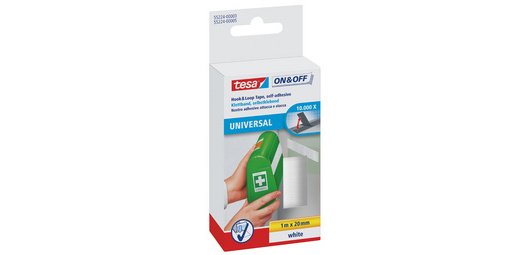Bande ON&OFF auto agrippante velcro noir 2,5mx20mm