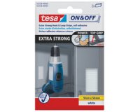Klittenband tesa® On & Off extra sterk 50mmx10cm zwart