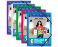 Elastomap POLYVISION, A4, geassorteerd