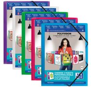 Elastomap POLYVISION, A4, geassorteerd