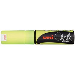 Marqueur craie Chalk marker PWE8K, jaune fluo