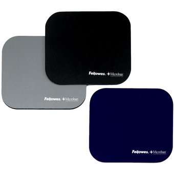 Tapis souris antibactérien Fellowes Microban bleu