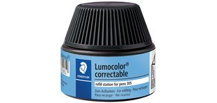 Flacon de recharge Lumocolor 487 05, noir