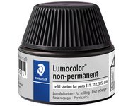 Flacon de recharge Lumocolor, non permanent, noir