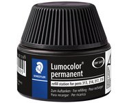 Flacon de recharge Lumocolor, permanent, noir