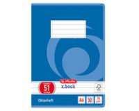 Cahier Octave x.book, format A6, ligné, 70g/m2, 60