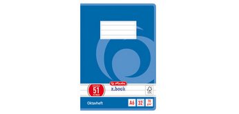 Cahier Octave x.book, format A6, ligné, 70g/m2, 60