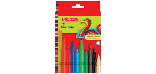 Feutre, étui en carton de 10