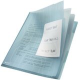 Sorteermap CombiFile, A4, PP, gekorreld, 0,20 mm, blauw