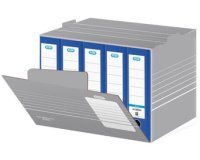 container d'archives tric, A4, gris/blanc,