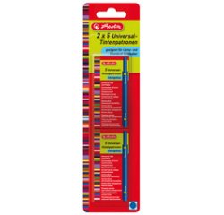 Cartouches d'encre longues, bleu royal