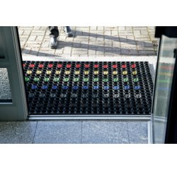 Reinigingsborstels voor tapijt in rubber