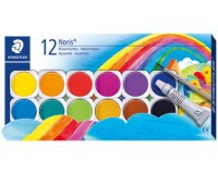 Boîte de peinture Noris, 12 couleurs