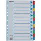 Intercalaires en carton, uni, A4, 12 pièces,