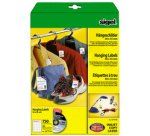 Etiquette à trou, 38 x 55 mm (A4), 200 g/m2, blanc