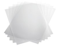 Hoes voor bindrug, A4, PP, transparant