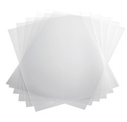 Hoes voor bindrug, A4, PP, transparant