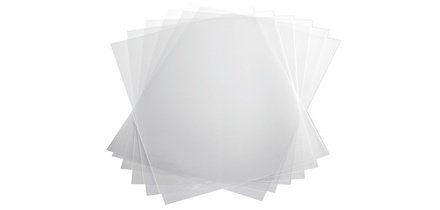 Pochette pour peigne à relier, A4, PP, transparent