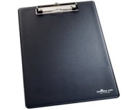 Porte-bloc A4 avec pochette noir Durable 22 x 32 cm