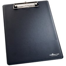 Porte-bloc A4 avec pochette noir Durable 22 x 32 cm