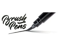 Arts Stylo pinceau Brush Pen, corps: noir