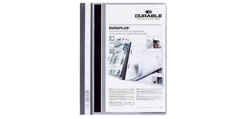 Chemise à lamelle DURAPLUS, A4, gris