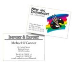 Cartes de visite 3C, 85 x 55 mm, 225 g/m2, extra blanc