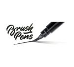 Arts Stylo pinceau Brush Pen, corps: orange