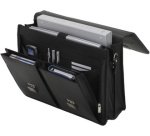 Porte-documents 'VENETO', similicuir, noir