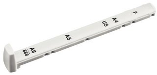 réglette de guidage Nexxt pour perforateur, gris clair