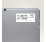 Ultraresistente etiketten, 63,5 x 33,9 mm