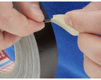 Textieltape 4657, 50 mm x 50 m, grijs