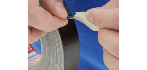 Ruban adhésif toilé 4657, 30 mm x 50 m, gris