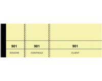 Bloc passe-partout, 50 x 150 mm, pour tombola